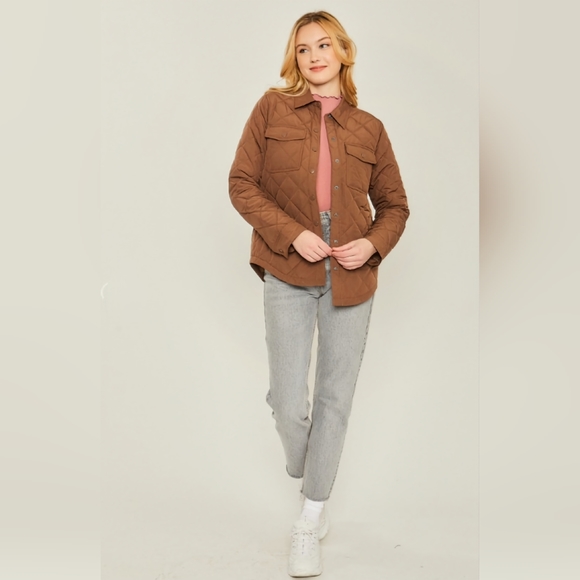 Jackets & Coats | Woven Solid Shacket | Poshmark